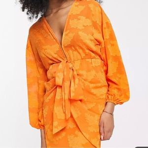 ASOS Design Orange dress